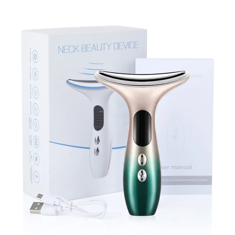 Appareil facial EMS professionnel avec thérapie LED