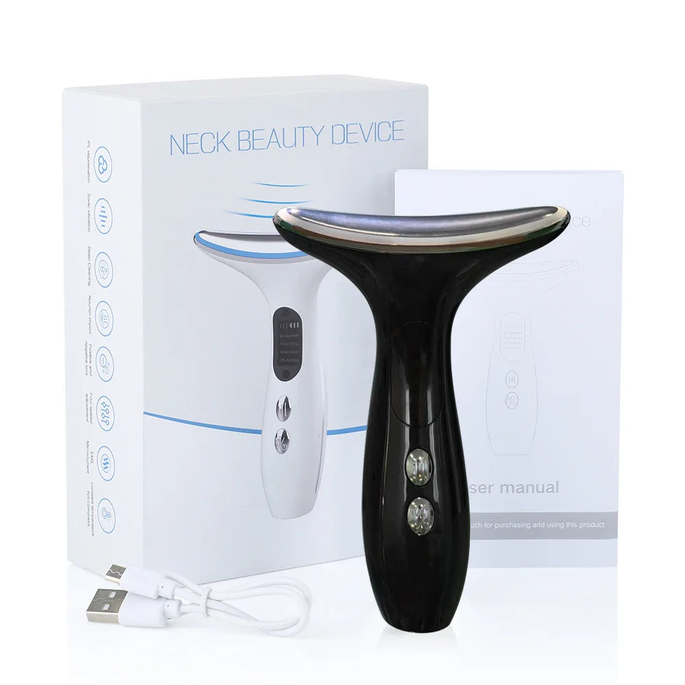 Appareil facial EMS professionnel avec thérapie LED